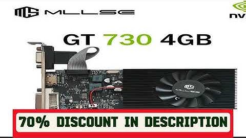 A must-have product! MLLSE GT 730 4GB GT 740 4GB Graphics Card GDDR3 128Bit DVI VGA PCI-E 3.0 Gefo