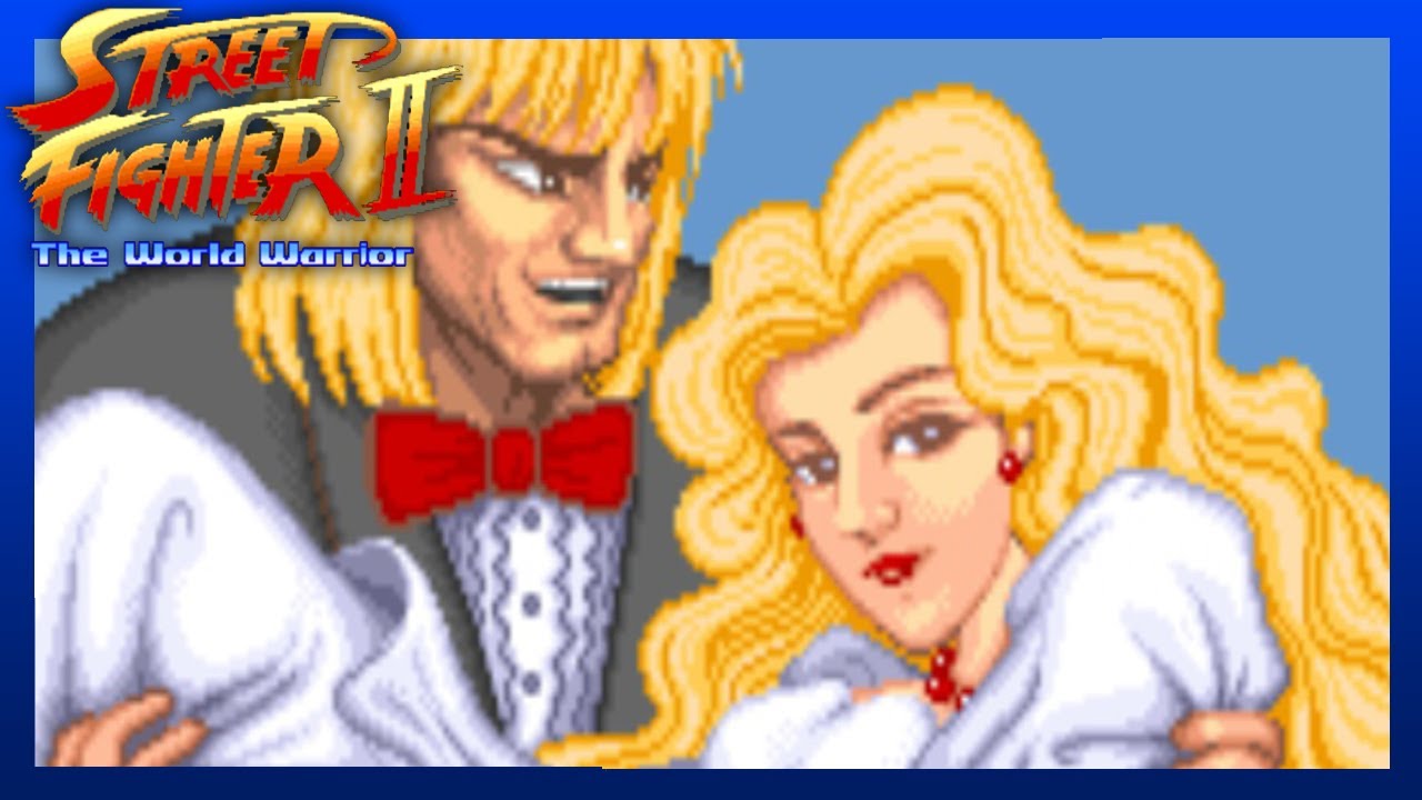 Ending for Street Fighter II' Champion Edition-Ken (Arcade)