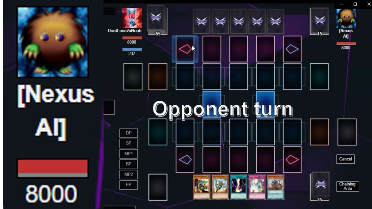 Yu-Gi-Oh! Why I like dueling a basic bot