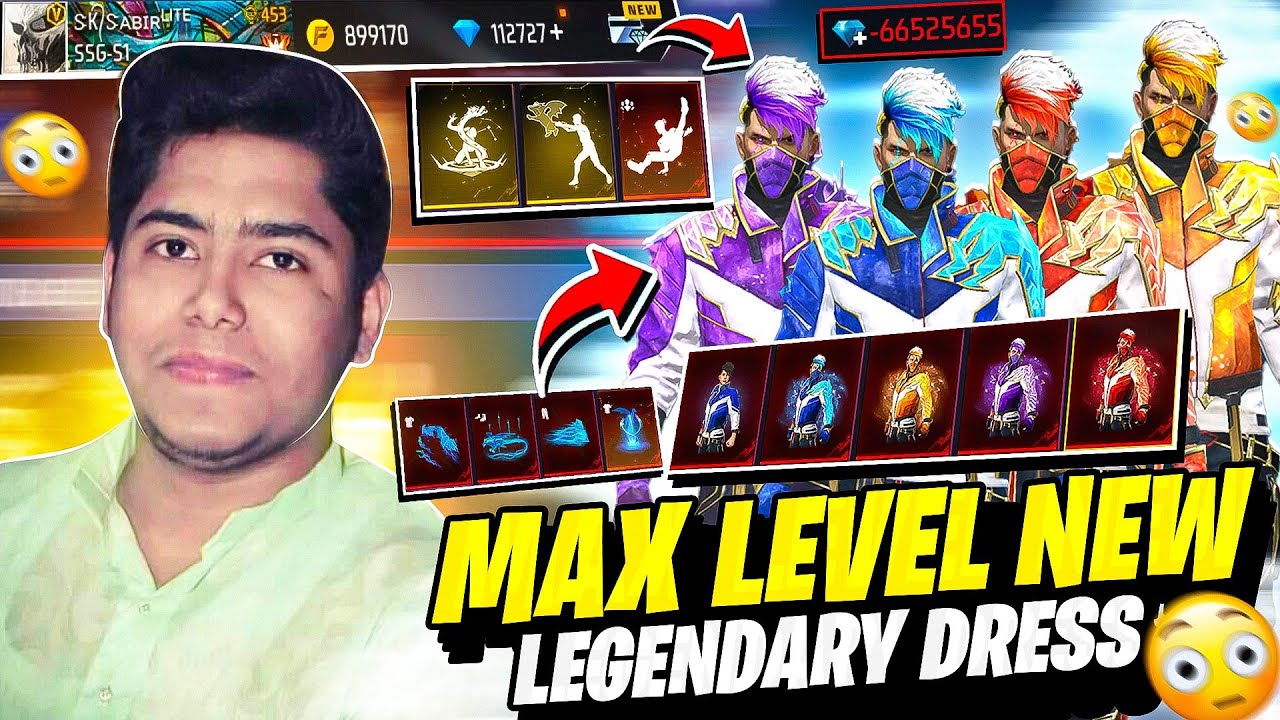 HOW MANY DIAMONDS FOR MAX LEVEL LEGENDARY DRESS GARENA FREE FIRE how-many-diamonds-for-max-level-legendary-dress-garena-free-fire