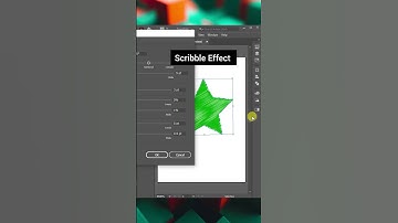 Design Like a Pro: Create a Scribble Effect in Illustrator 2025. #shorts #adobeillustrator