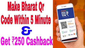 Create Bharat QR Code within 5 minutes|| ₹250 Scan & Pay offer|| Giveaway announcement||