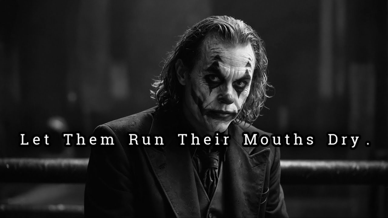 Let Them Waste Their Breath; Your Silence Is More Powerful