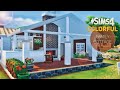 Colorful FAMILY Cottage 🧁 Cozy Interior | No CC | THE SIMS 4 Stop Motion