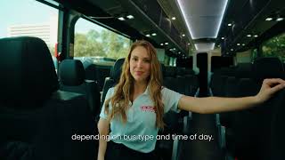 How much does it cost to rent a charter bus for New York City trips?