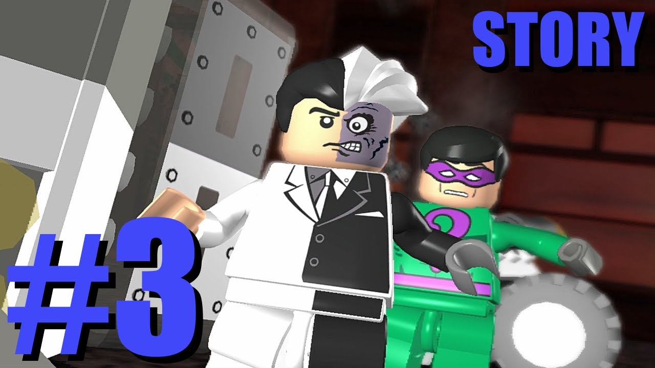 two face chase lego