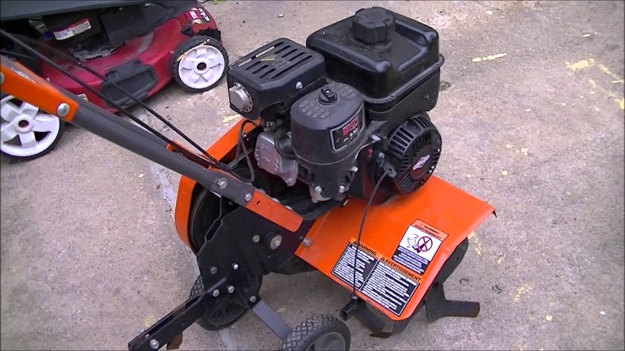 Husqvarna FT900 Tiller - YouTube