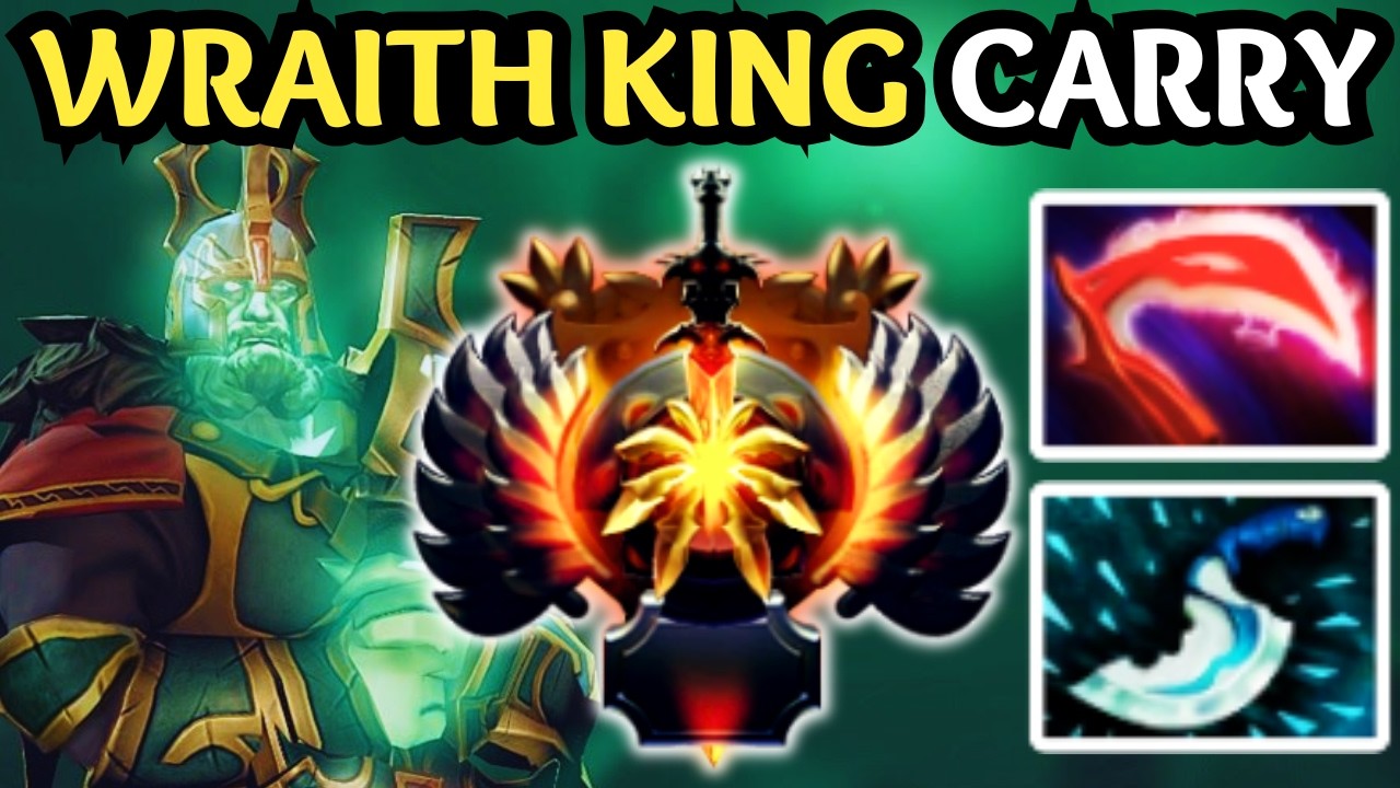 🔥 IMMORTAL WRAITH KING CARRY — REINCARNATION DOMINATION | DOTA 2 🔥