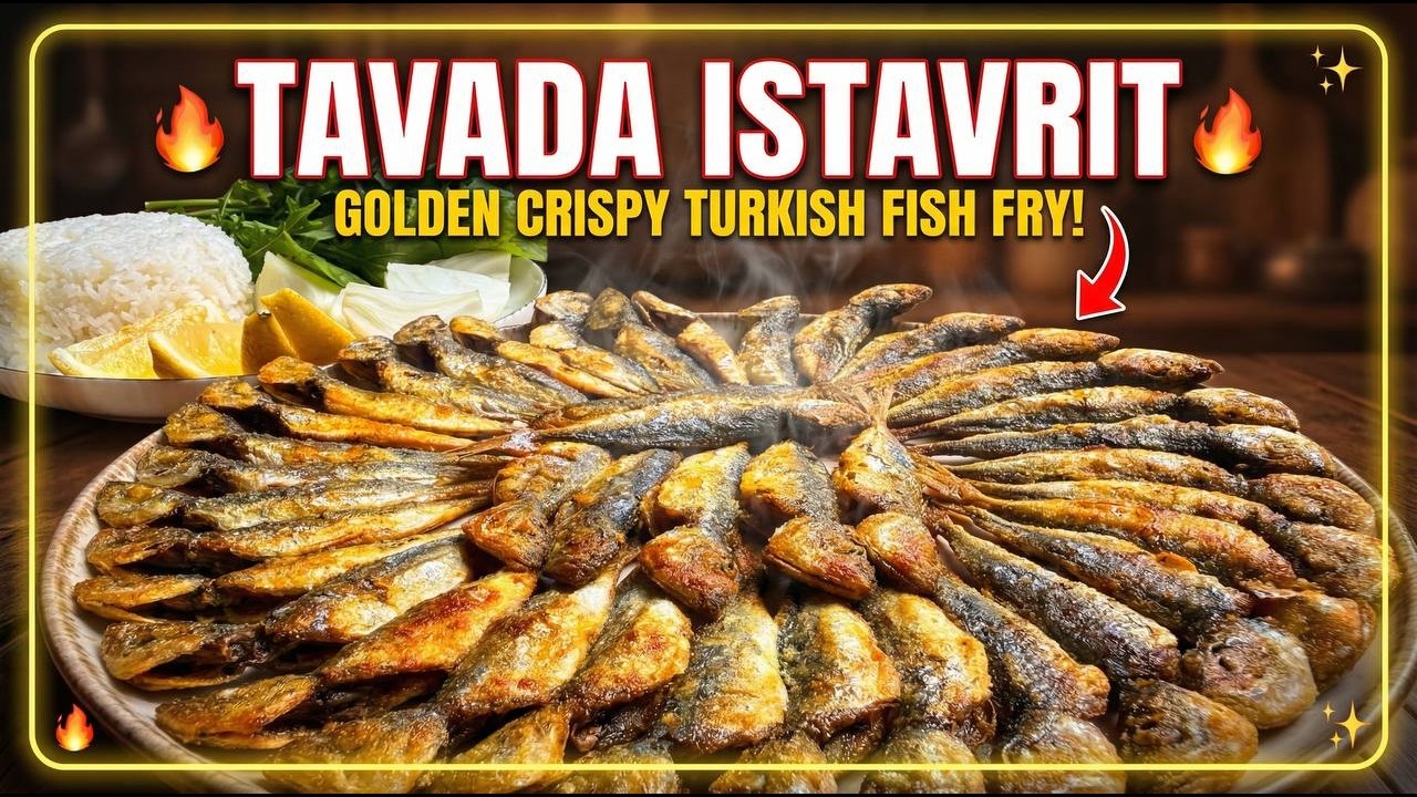 Tavada istavrit — basit, lezzetli! Жареная рыба иставрит — просто, вкусно!  Fresh horse mackerel!