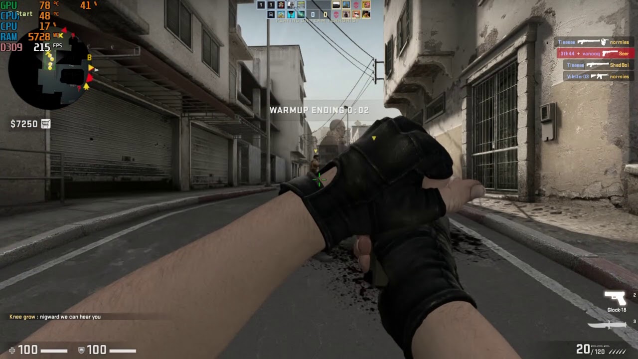 GeForce 9800 GT vs Counter Strike Global Offensive