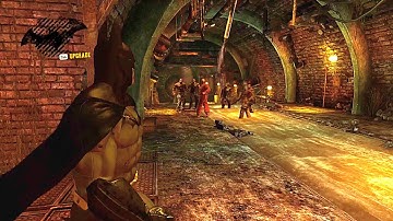 Batman  Arkham Asylum - [2160p] (Hard , No Upgrades ,No Counters , No Damage) Epic Fights Part 4