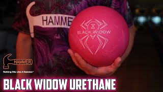 Hammer Black Widow Urethane Pink Pearl Bowling Ball 