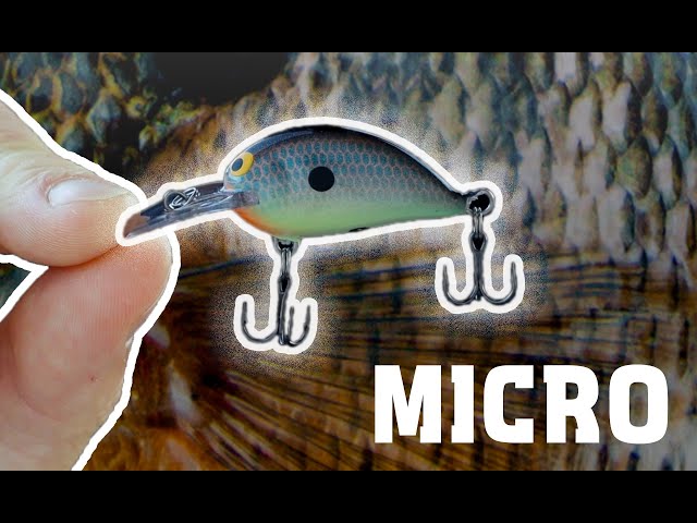 New Bite-Sized Micro Crankbaits for Panfish & Trout 