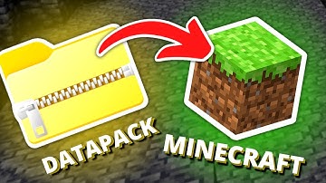 How to INSTALL DATAPACKS in MINECRAFT JAVA!!!