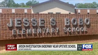 Arson investigation underway near Upstate school, officials say