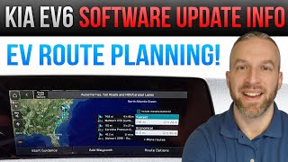 Kia EV6 EV Route Planning Added with Software Update! 😀 Kia Connect Ultimate vs Lite Comparison