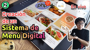 Creación de un Sistema de Menú Digital en Laravel + MySQL | Fácil y Sencillo #2