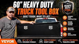 VEVOR 60” Truck Tool Box Review – Worth It