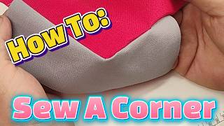 Easy Way To Sew Perfect Box Corners | Corner Sewing Tutorial Vevor M2