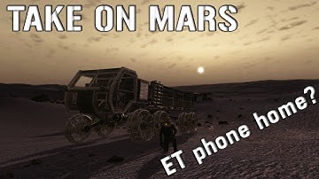 Take on Mars - Manned mission - Finding the datastick and radio ( No commentary - Part 3)