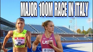 Jenna Prandini Has A Huge 100m Race This Weekend In Italy ‼️