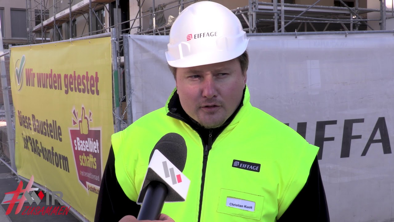 Die Baustellen halten die BAG Richtlinien ein YouTube