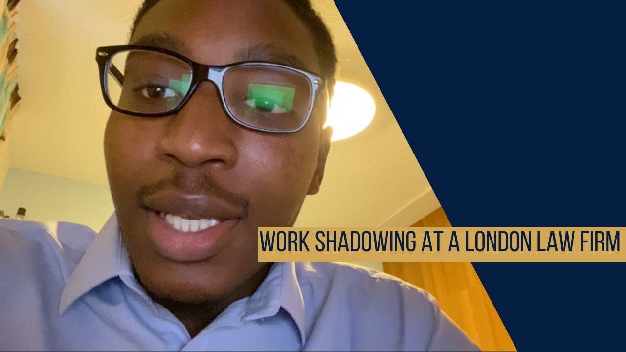 Work Shadowing at a London Magic Circle Law Firm YouTube