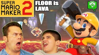 Floor is Lava Mario Maker 2 Challenge