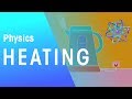 Energy Transfer in Heating Water and Liquids