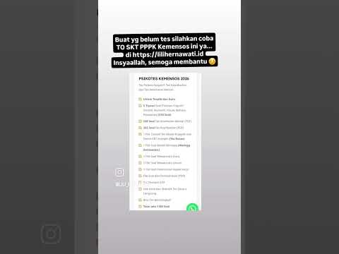 Alhamdulillah tryout skt pppk di web bermanfaat. Semoga membantu lebih banyak orang #pppk