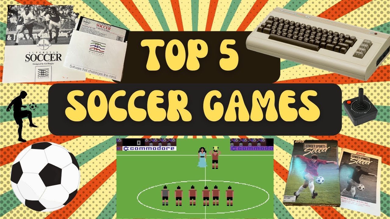 Top 5 Classic Soccer Games on Commodore 64