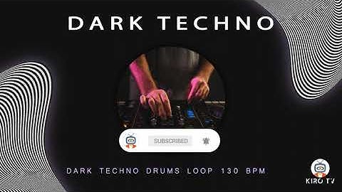 Dark techno drums loops - 130 Bpm