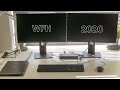 DELL Work From Home Laptop Dual Screen Setup