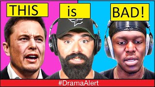 KSI&#39;s Funeral THIS IS BAD! - #DramaAlert - Elon Musk Responds Serous Allegations. Deji&#39;s Ex Responds