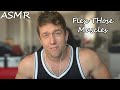 Asmr muscle flexing and tapping  male whispering