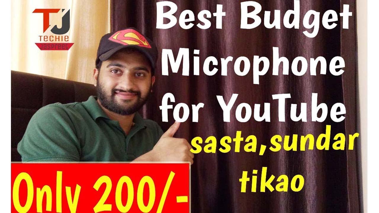 Best mic for Youtube 2018 || Budget mic for Youtube under 200 || जबरदस्त mic || Captcha Mic unboxing