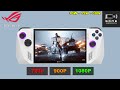 ROG ALLY | Battlefield 4 Performance Review | Benchmark 1080P, 900P, 720P 2024