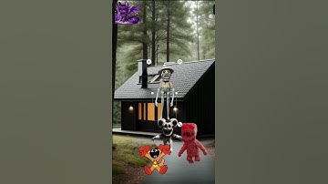 POV Smiling Critters near an abandoned house |Zoonomaly#zoonomaly #meme #animation #smilingcritters