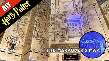 ⚡️Harry Potter DIY: How to make your own Marauder