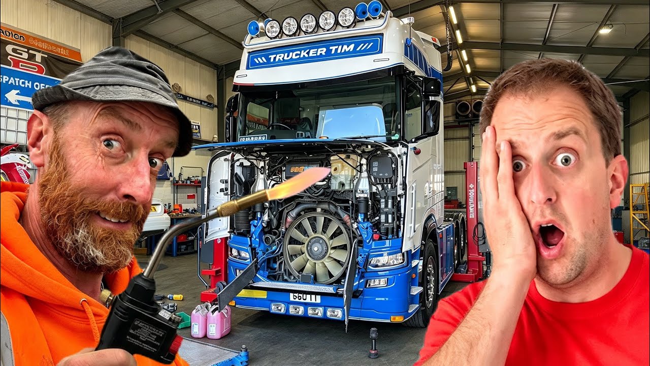 TRUCKER TIMS £250k SHOW TRUCK REPAIR GONE WRONG!!…..