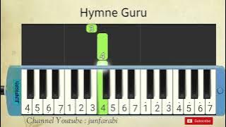 Hymne Guru | pianika tutorial