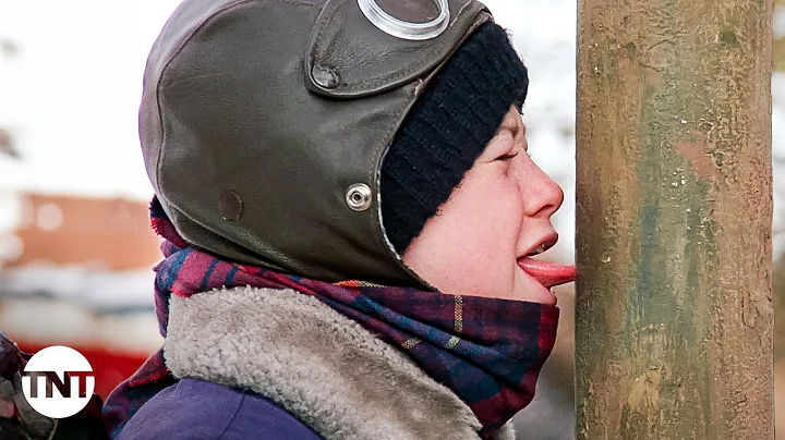 Flick Sticks His Tongue on a Frozen Flagpole for a Triple Dog Dare [CLIP] | A Christmas Story | TNT
