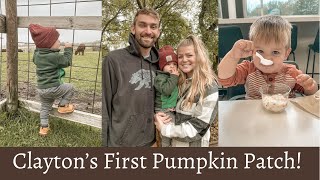 Pumpkin Patch with Clayton - Godparents Day Out