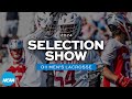 2024 NCAA DII men&#39;s lacrosse championship selection show