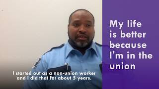 With a union, we bargain good contracts