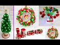 Economical 4 Easy Christmas Craft idea | Best out of waste Low budget Christmas craft idea (Part 24)