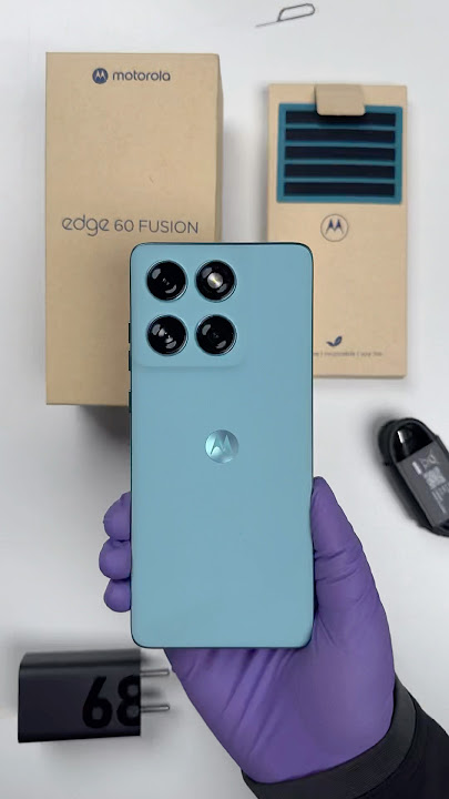 Motorola Edge 60 Fusion Unboxing - Highlights - ASMR #shorts