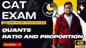 Ratio & Proportion - 1 | CAT 2025 🏆 TOP SCORERS