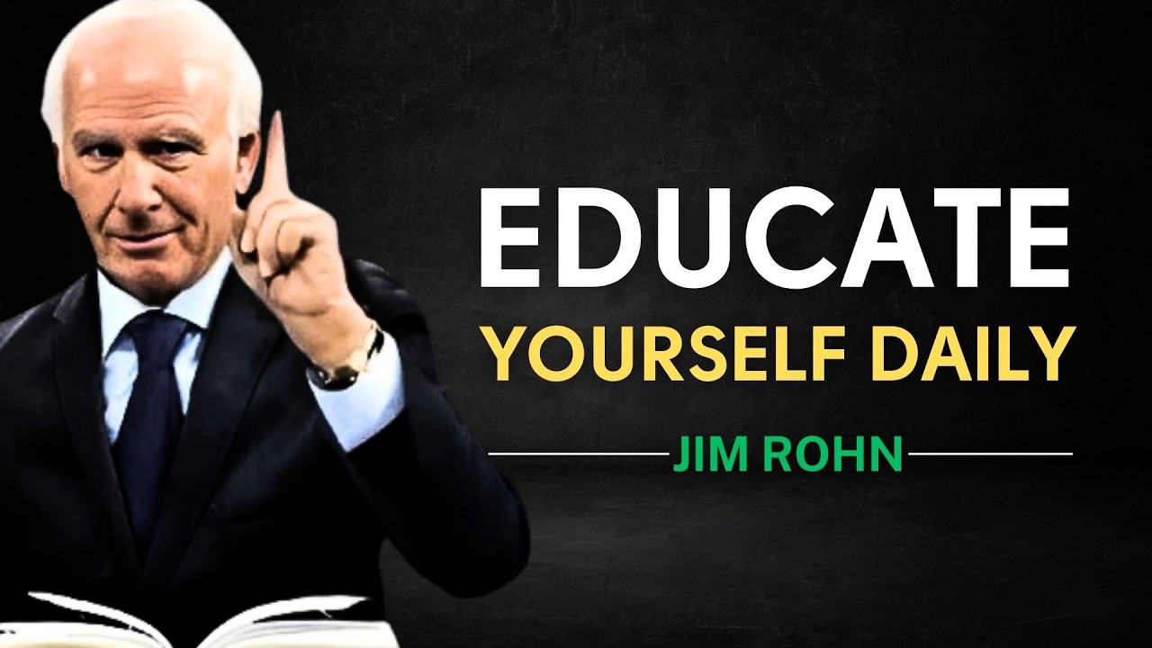 Study Motivation Jim Rohn Educate Yourself Daily | Jim Rohn Motivation - YouTube