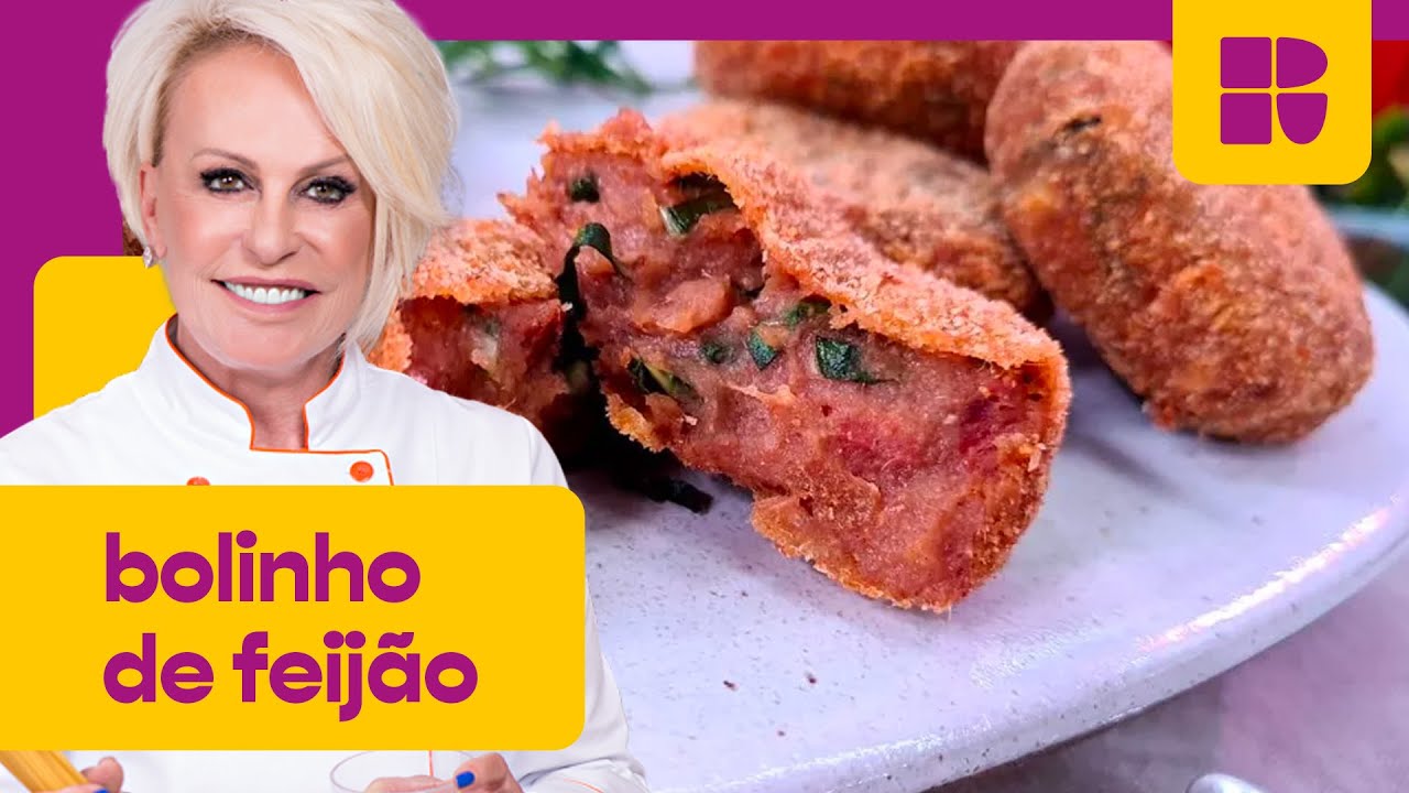 Bolinho de feijão DELICIOSO! | Ana Maria Braga | Mais Você